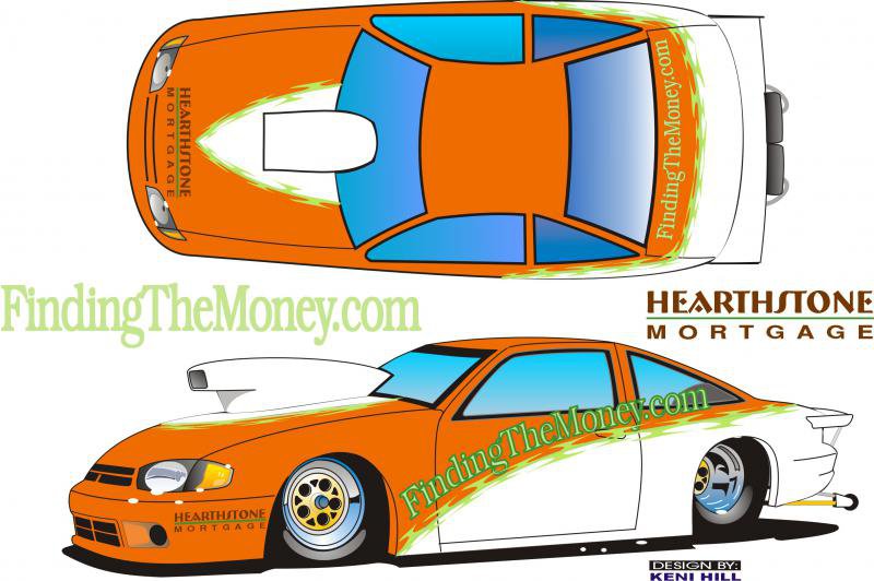 Custom Paint Jobs for Drag Race Cars by Keni's Custom Colors